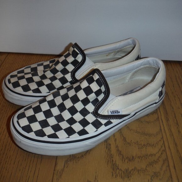 Van's Classic Slip-On Checkerboard Shoe - Picture 1 of 5